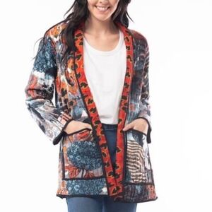 Orientique Australia Eye Catching Reversible Quilted Jacket